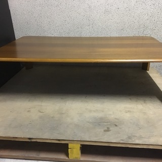 木製 ちゃぶ台 座卓 ローテーブル おりたたみ可 幅120cm×...