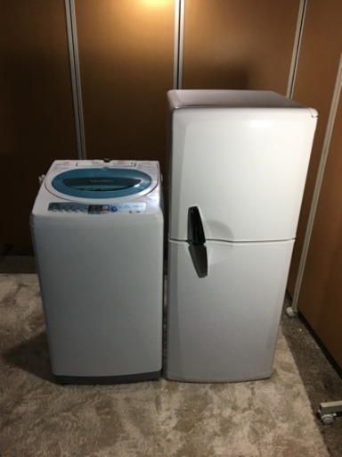 ☆生活家電セット☆格安☆冷蔵庫\u0026洗濯機☆完動品、分解清掃済み