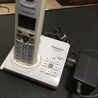 【中古】Panasonic　コードレス電話機　VE-SV08DL