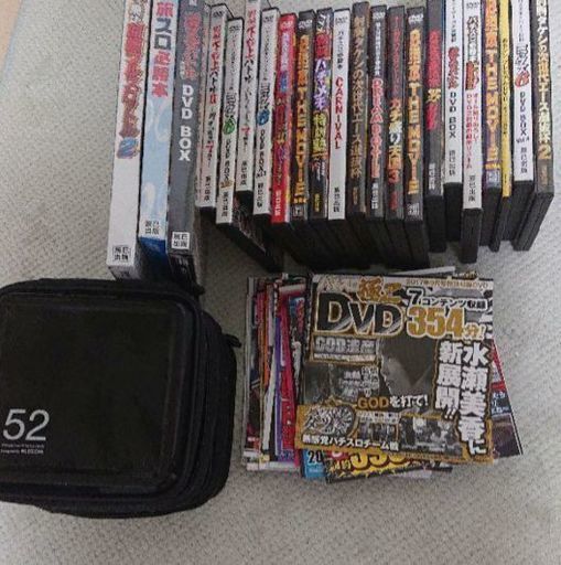 パチスロ必勝本付属DVD＆必勝本販売DVD総枚数約100枚
