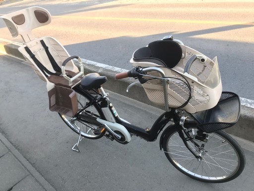 247電動自転車　ブリジストン　ブラック　アンジェリーノ