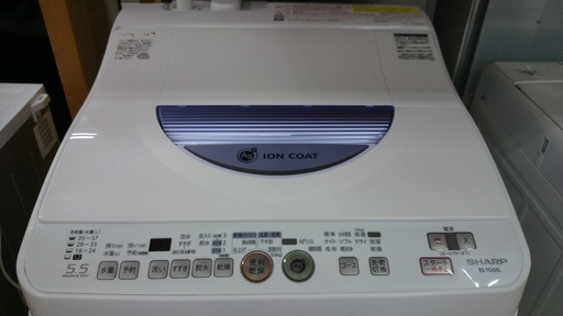 高く買取るゾウ八幡東 直接引取】SHARP 洗濯機 5.5kg '13年製 ...
