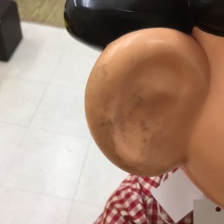 取りに来ていただける方限定！ペコちゃんの首振り人形のご紹介です！