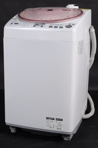 R-BE001 シャープ SHARP ES-TX810-P 洗濯乾燥機 8kg 2011年製