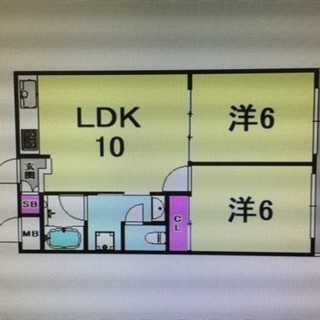 日当たり良好♬敷金礼金不要♬2LDK♬ペット飼育可能♬ネット無料♬