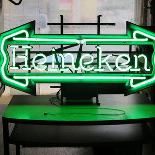 Heineken ネオン看板 未使用 インテリア雑貨/小物 Heineken