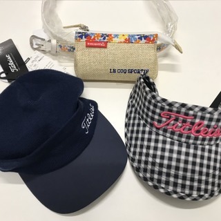バラ売り可！！ゴルフ用品　レディース S 服　帽子　ごるトレ　ポーチ　6万円相当　