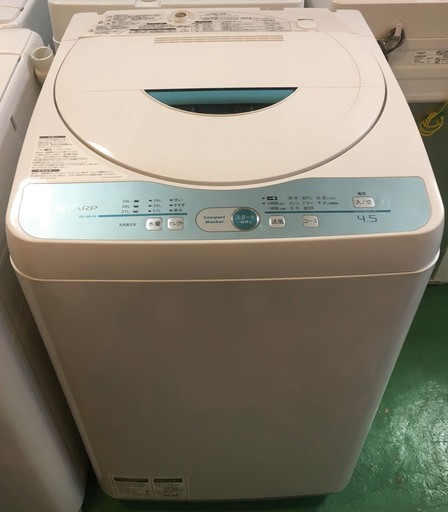 【送料無料・設置無料サービス有り】洗濯機 SHARP ES-GL45 中古