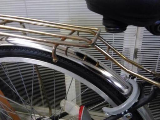 ２７インチ リサイクル自転車 リアチャイルドシート取り付け可能 ...