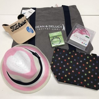 バラ売り可！！ゴルフ用品　レディース M  ポロシャツ　ズボン　トートバッグ　7万円相当