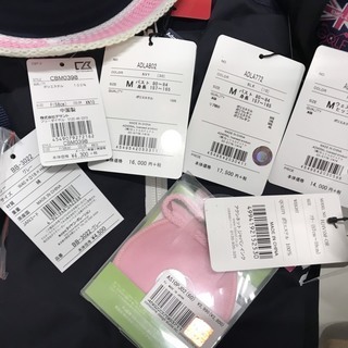 バラ売り可！！ゴルフ用品　レディース M  ポロシャツ　ズボン　トートバッグ　7万円相当