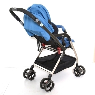 298567 アップリカ Aprica オプティア ブルー ベビーカー 洗濯済み AT4