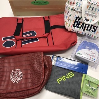 バラ売り可！！ゴルフ用品　メンズ　L　シャツ　帽子　バッグ　その他　9万円相当