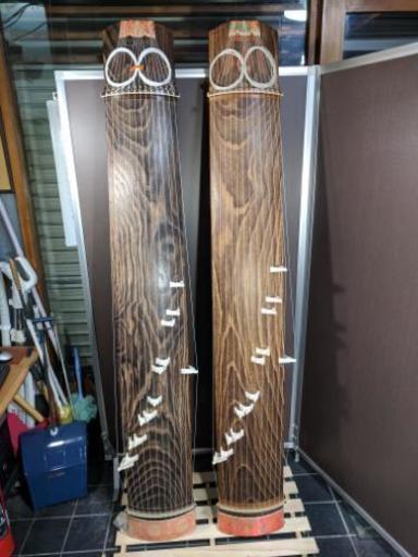 中古お琴2面