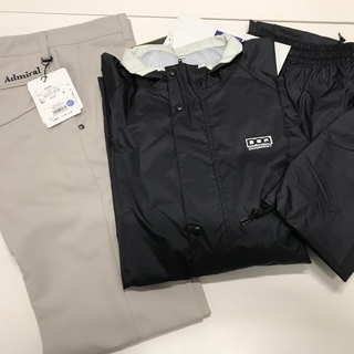 バラ売り可！！　ゴルフ用品　メンズ　LL　レインウエア　帽子　ズボン　バッグ　その他　6万円相当