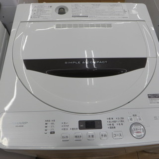 シャープ　洗濯機　2018年製　ES-GE5B 418Zn9smydL.jpg_BO30,255,255,