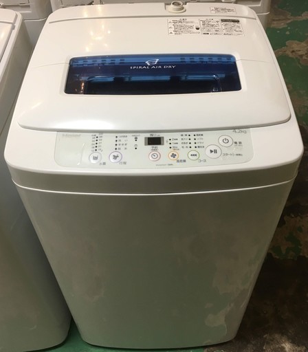 【送料無料・設置無料サービス有り】洗濯機 Haier JW-K42H① 中古