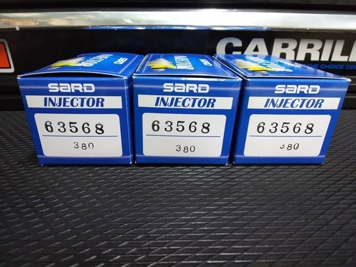 SARD 大容量 380cc インジェクター 63568　3本セット
