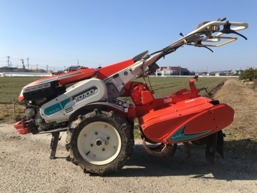 ◆美品◆KUBOTA/クボタ　ディーゼル耕運機　セル付　Model:TD700 6.2Ps　管理番号2506