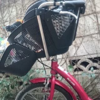 2/15位まで！丸石自転車 ふらっかーず 前後こども乗せつき