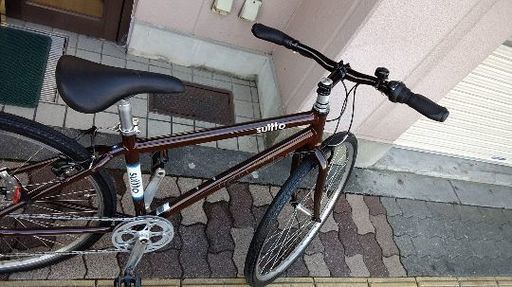 楽天市場】クロスバイク 完成品 自転車 完成車 組立 27インチ 700c 
