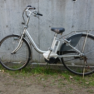 【中古格安】ブリジストン電動アシスト自転車（白色）