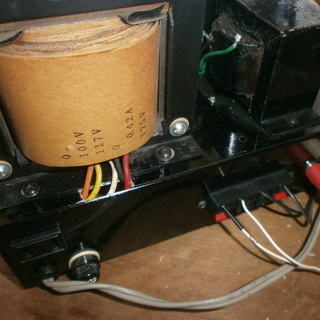 自作真空管パワーアンプ 6AS7GPP 8W*2