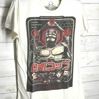 【新品】『ロボコップ』レトロポスター風Tシャツ