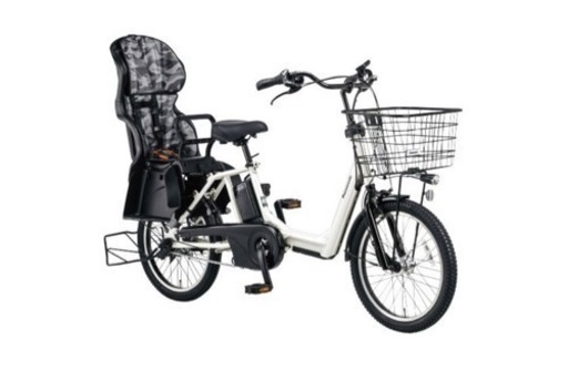 Panasonic BE-ELMA03A F ギュット アニーズDX 12A GCホワイト 電動自転車 パナソニック 子供乗せ 20インチ 電動アシストサイクル 2016年 3人乗り対