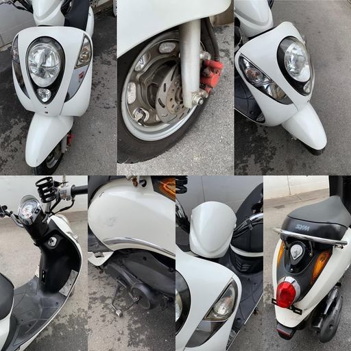 大阪発♪格安♪SYM Umi100 100cc 実働/清掃済み/配達可♪♪ | real