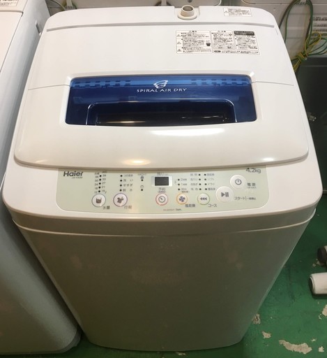 【送料無料・設置無料サービス有り】洗濯機 2018年製 Haier JW-K42M 中古