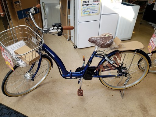 電動アシスト　自転車　21TECHNOLOGY　26インチ