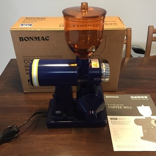 ［中古／美品］BONMAC 電動コーヒーミル BM-250N