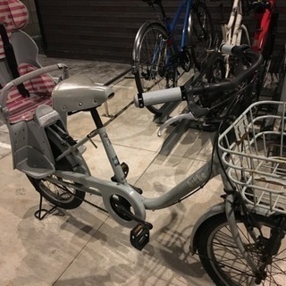 【お取引を終了しました】Bikke ビッケ 子供乗せ自転車 シート付