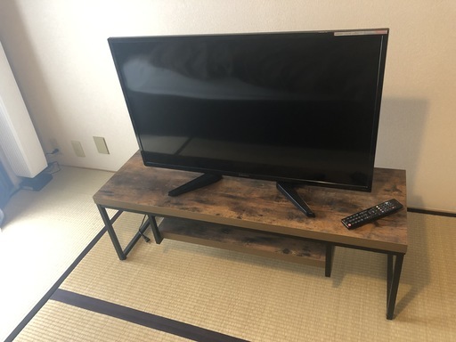 ４０インチ液晶テレビ＋テレビ台＋録画用HDD（２GB)