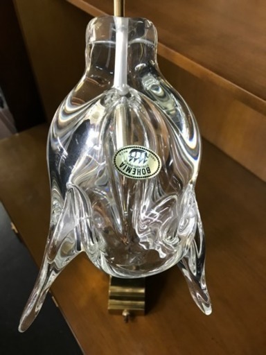 ボヘミア クリスタルランプ（中古）
