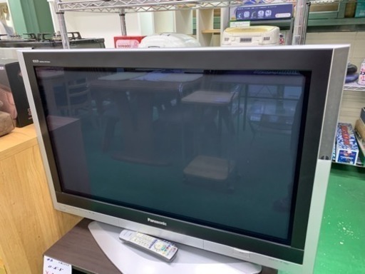 中古 RB128 Panasonic 37型プラズマテレビ TH-37PX600 2006年製