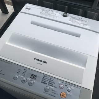 取引中2017年製パナソニック全自動洗濯機5キロ美品。千葉県内