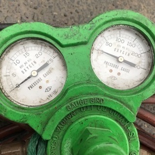 ガス切断・溶接 一式セット アセチレン 酸素 管理番号2601