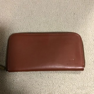 未使用！茶色の長財布です。