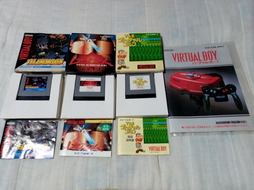 バーチャルボーイ ソフト3本セット