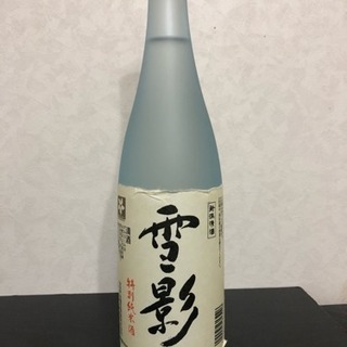新潟清酒 雪影 特別純米酒