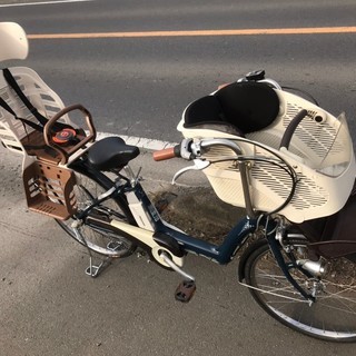 167電動自転車ブリジストン　アンジェリーノ　青