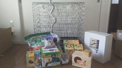 新品未使用★はじめてのチンチラ飼育セット  ★おまけ付き！！★