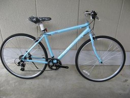 〔新品〕アルミクロスバイク（ロードマークB７００C・外装７段変速）