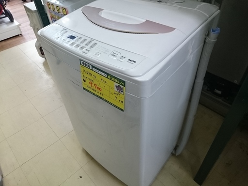 サンヨー 洗濯機7k ASW-700SA 2007(高く買取るゾウ中間店)