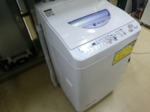 シャープ 洗濯機5k ES-TG55L 2015(高く買取るゾウ中間店)