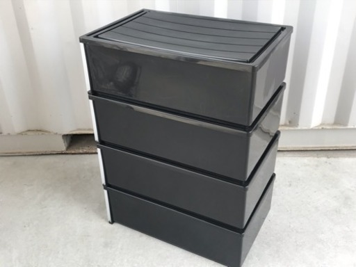 決まりました 格安で 衣装ケース 黒4個セット 押し入れ収納 整理ボックス プラスチック 引き出し 節約 Com 明石の収納家具 収納ケース の中古あげます 譲ります ジモティーで不用品の処分 決まりました 格安で 衣装ケース 黒4個セット 押し入れ収納 整理ボックス プラスチック 引き出し 節約 Com 明石の収納家具 収納ケース の中古あげます 譲ります ジモティーで不用品の処分