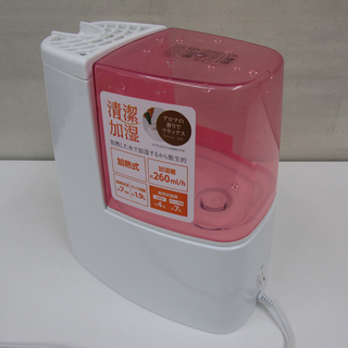 アイリスオーヤマ 加熱式加湿器 2015年製 SHM-260D ピンク