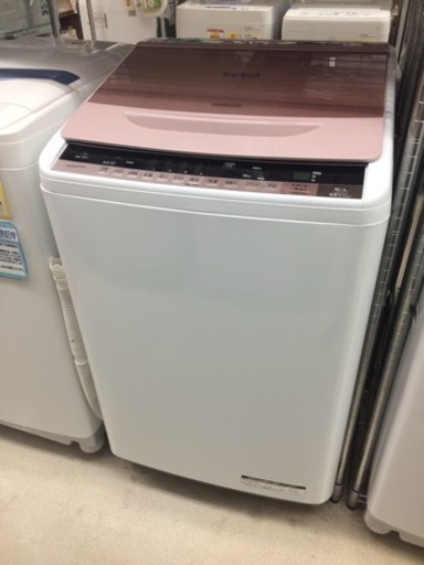 HITACHI★7kg全自動洗濯機★BW-7WV★2015年式